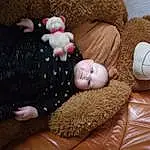 Jouets, Comfort, Textile, Human Body, Bois, Faon, Teddy Bear, Stuffed Toy, Peluches, Wool, Linens, Couch, Poil, Baby Toys, Bedding, Bed, Enfant, Room, Pattern, Doll, Personne