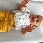 Hand, Comfort, Baby Safety, Baby & Toddler Clothing, Textile, Sleeve, Baby Sleeping, Finger, Baby, Headgear, Bambin, Bois, Linens, Baby Products, Abdomen, Knee, Elbow, Thigh, Enfant, Room, Personne