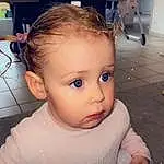Forehead, Hair, Nez, Joue, Peau, Head, Chin, Eyebrow, Coiffure, Shoulder, Yeux, Mouth, Eyelash, Oreille, Debout, Iris, Baby & Toddler Clothing, Cool, Happy, Black Hair, Personne