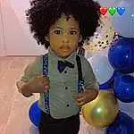 Clothing, Hair, Joint, Jambe, Jouets, Doll, Balloon, Jheri Curl, Afro, Dress, Fun, Ringlet, Fashion Design, Wig, Happy, Party Supply, Event, Electric Blue, Enfant, Art, Personne