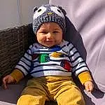 Hand, Vêtements d’extérieur, Human Body, Sleeve, Baby & Toddler Clothing, Cool, Comfort, Bambin, Headgear, Cap, Baby, Enfant, Assis, Elbow, Personal Protective Equipment, Beanie, Sportswear, Knee, Room, Personne, Headwear