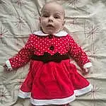 Visage, Hand, Bras, Dress, Blanc, Jambe, Baby & Toddler Clothing, Human Body, Sleeve, One-piece Garment, Rose, Red, Bambin, Day Dress, Enfant, Pattern, Sock, Baby, Magenta, Assis, Personne
