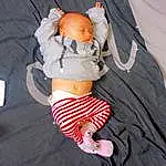 Comfort, Human Body, Baby & Toddler Clothing, Sleeve, Textile, Orange, Baby, Thigh, Linens, Fun, Bambin, T-shirt, Pattern, Abdomen, Knee, Trunk, Sock, Assis, Human Leg